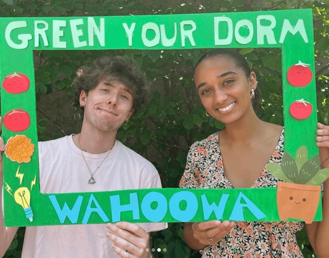 Gavin Crigger and Aliza Diop smiling